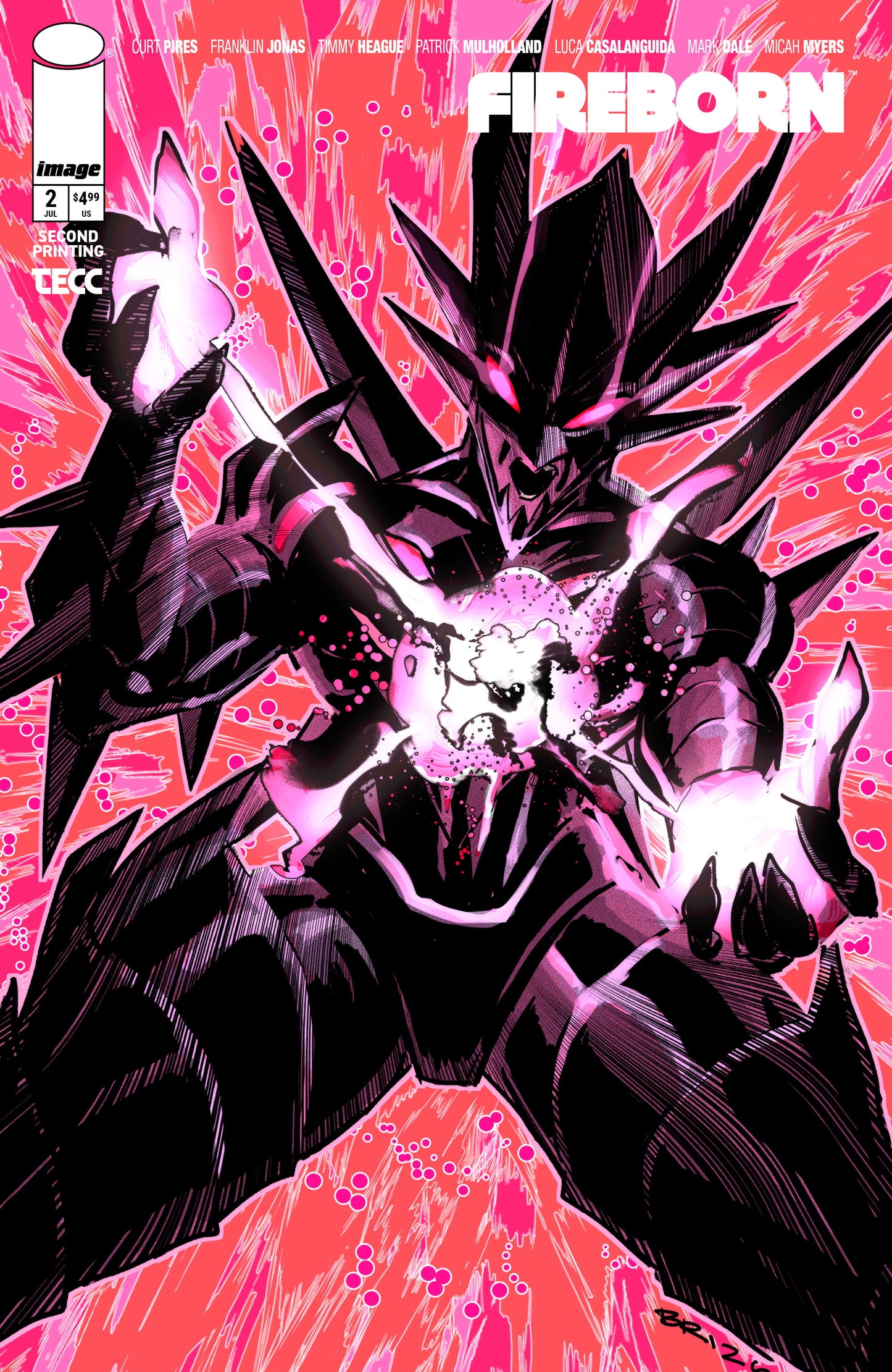 FIREBORN #2 2ND PTG (01 Jul Release)