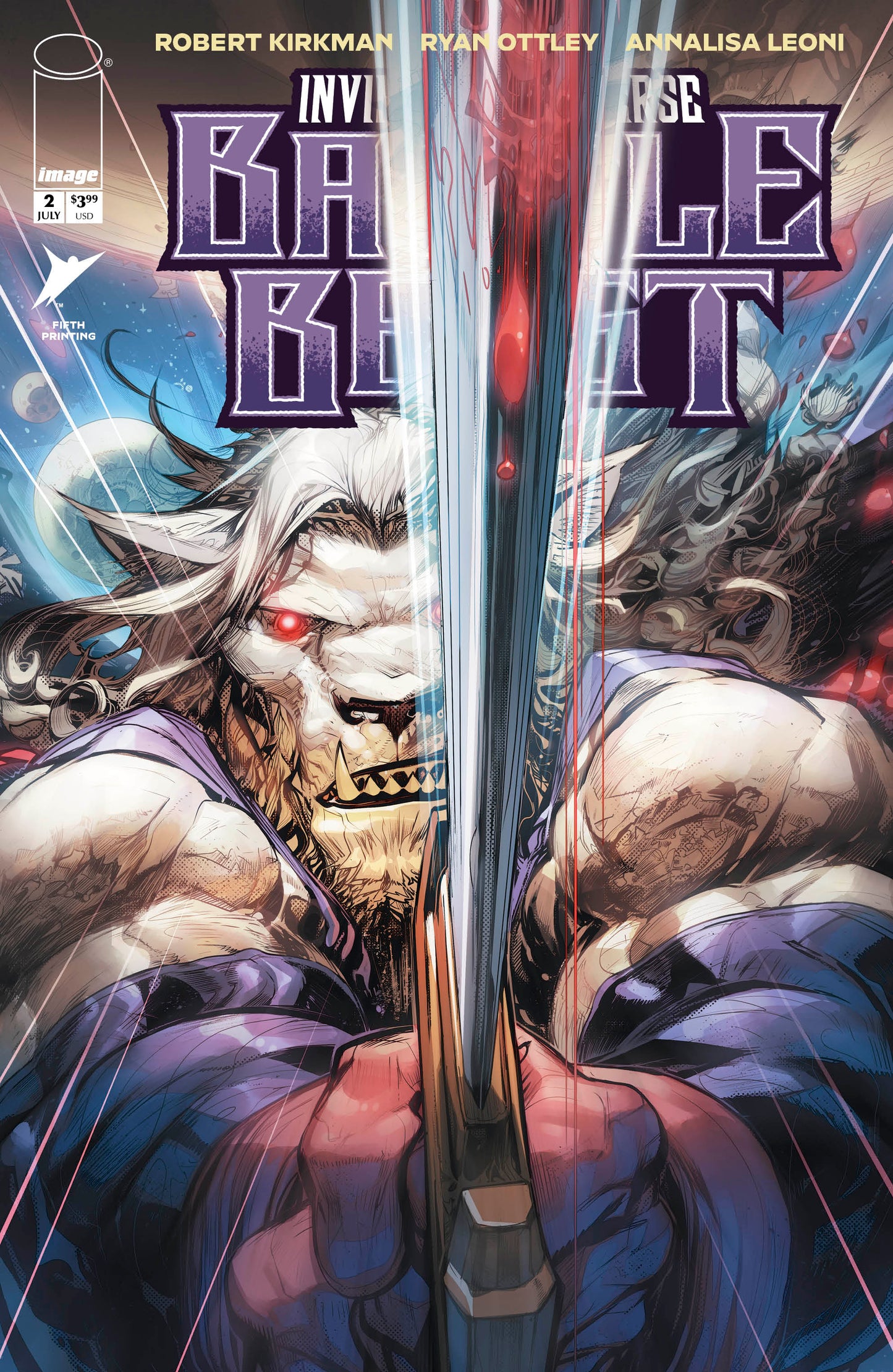 INVINCIBLE UNIVERSE BATTLE BEAST #2 5TH PTG