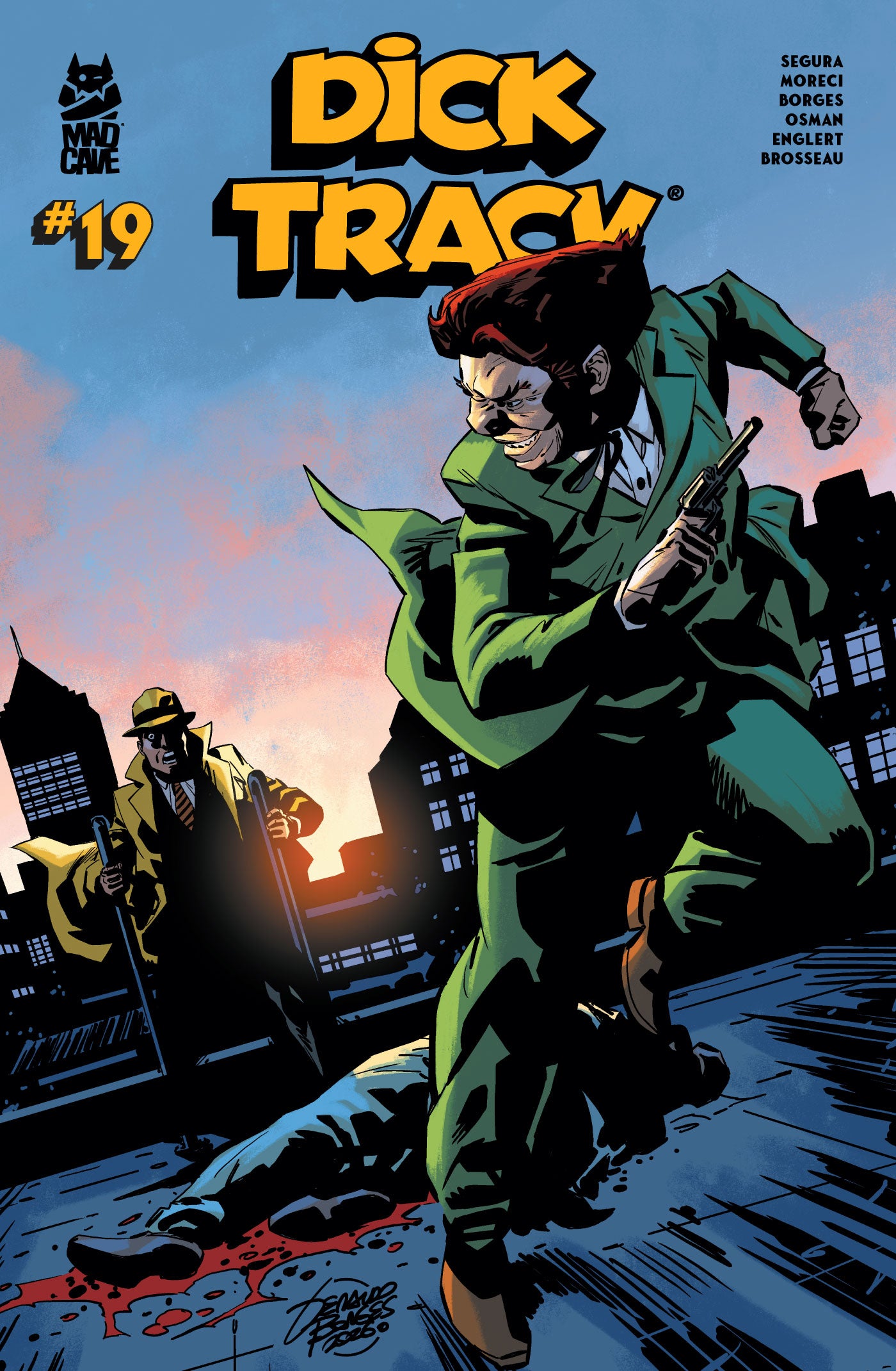 DICK TRACY #19 CVR A GERALDO BORGES | MAD CAVE STUDIOS | Comicbookeroo