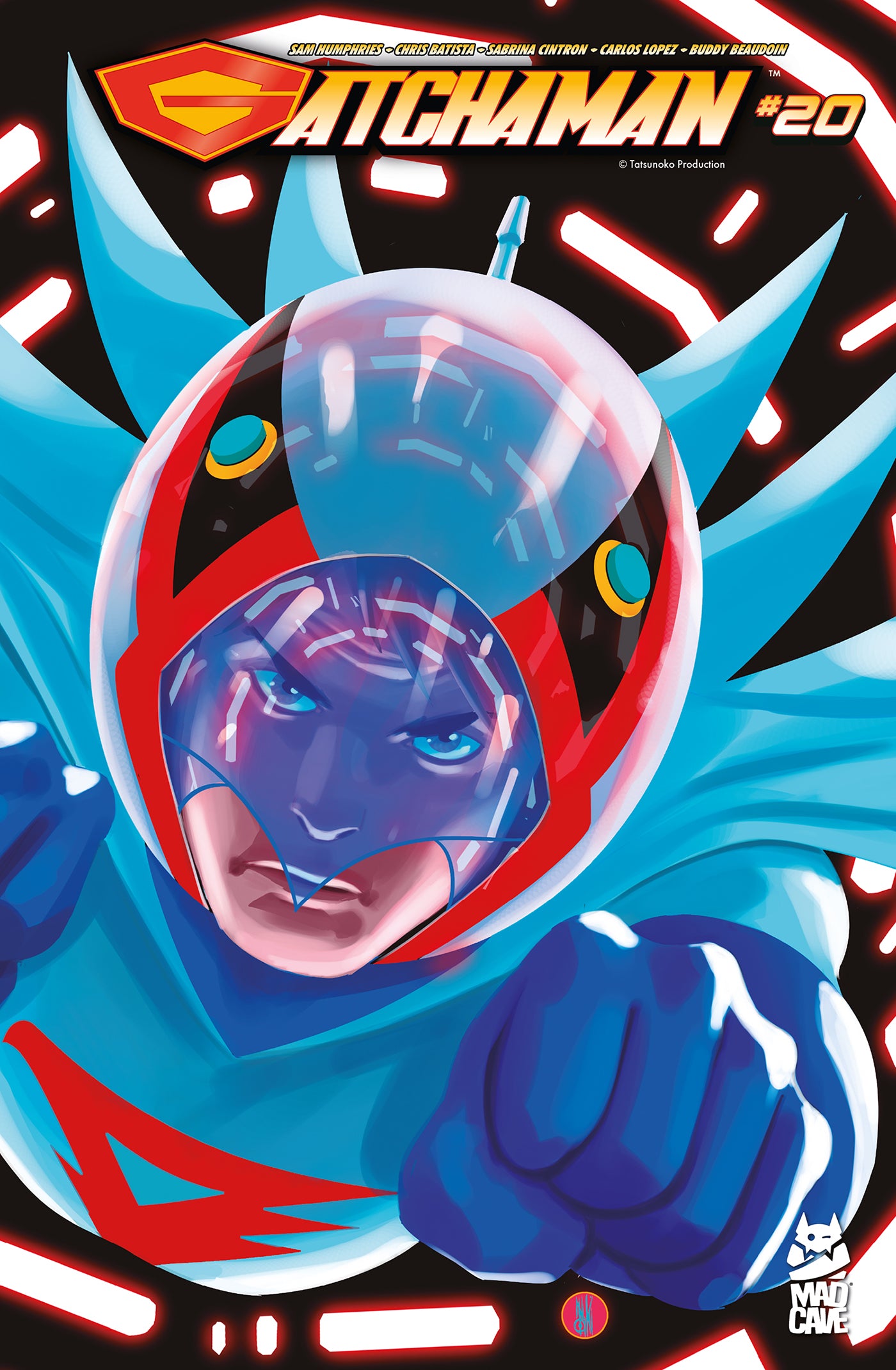GATCHAMAN #20 CVR A INAKI MIRANDA (29 Jul Release)