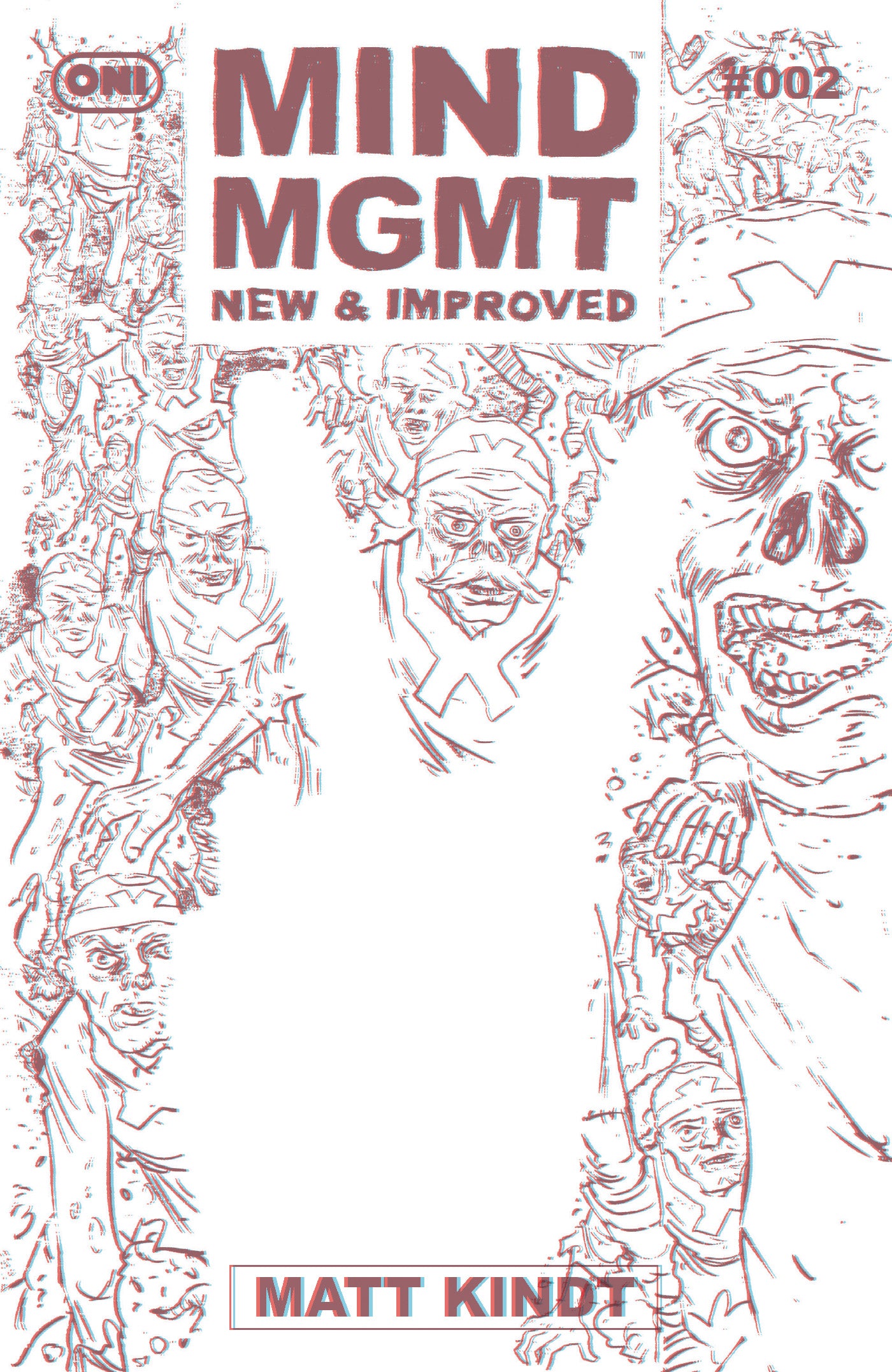 MIND MGMT NEW & IMPROVED #2 CVR A MATT KINDT (22 Jul Release)