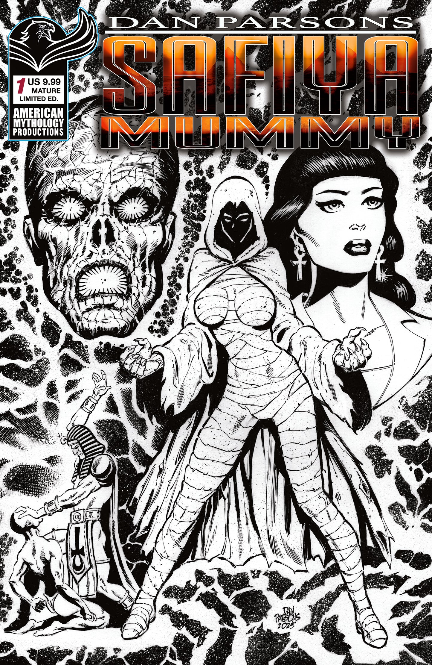 DAN PARSONS SAFIYA MUMMY #1 CVR C DAN PARSONS LIMITED EDITION VAR (MR) (15 Jul Release)