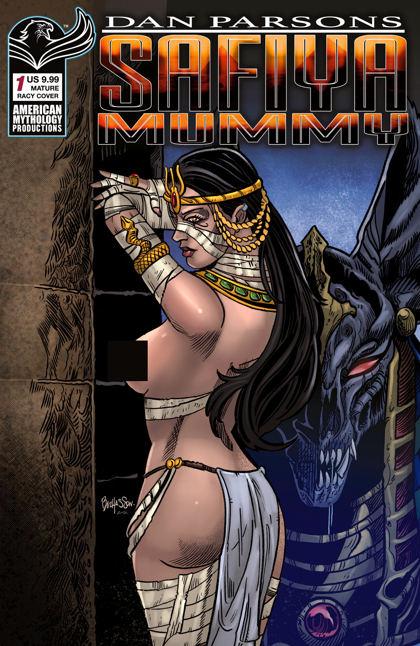 DAN PARSONS SAFIYA MUMMY #1 CVR D BUZ HASSON RACY VAR (MR) (15 Jul Release)