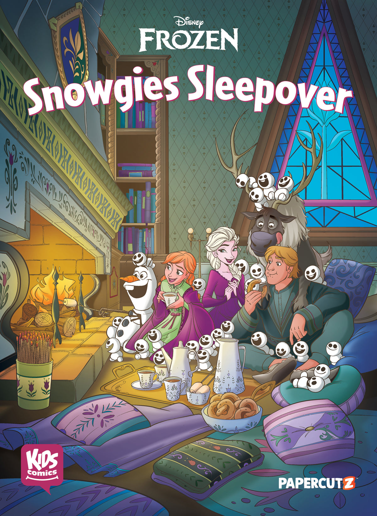 DISNEY KIDS COMICS HC FROZEN SNOWGIES SLEEPOVER | PAPERCUTZ | Comicbookeroo