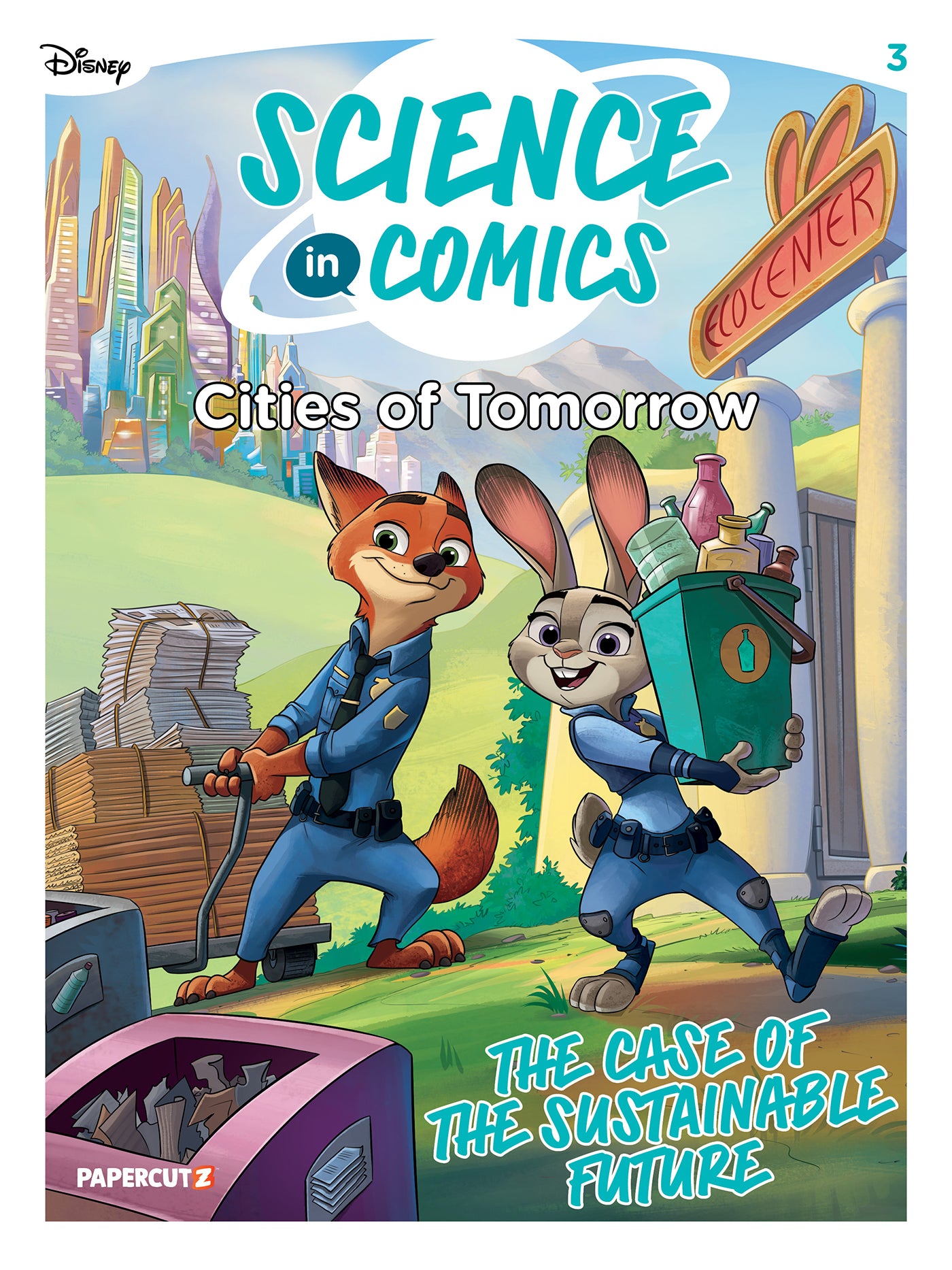 DISNEY SCIENCE IN COMICS HC CITIES OF TOMORROW (08 Jul Release)