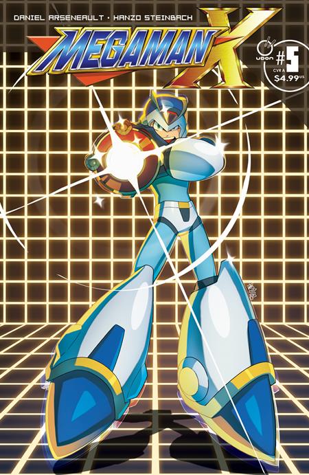 MEGA MAN X #5 (OF 5) CVR A HANZO STEINBACH (Backorder, Allow 4-5 Weeks)