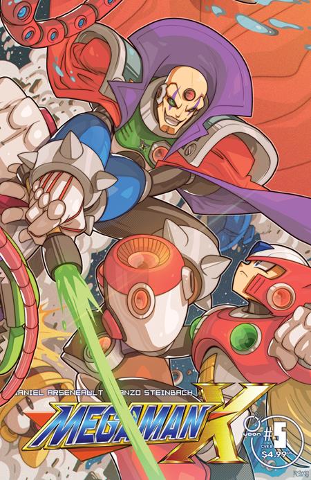MEGA MAN X #5 (OF 5) CVR B EDWIN HUANG VAR (Backorder, Allow 4-5 Weeks)