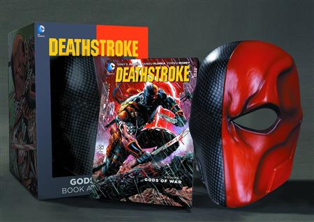 DEATHSTROKE BOOK AND MASK SET (Backorder, Allow 4-5 Weeks)