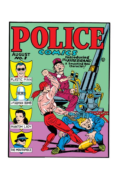 POLICE COMICS #1 FACSIMILE EDITION