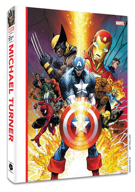 MARVEL ART OF MICHAEL TURNER HC VARIANT DUST JACKET EDITION (Backorder, Allow 4-5 Weeks)