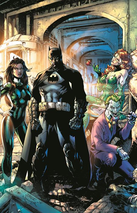 BATMAN (2016) #163 CVR A JIM LEE & SCOTT WILLIAMS BATMAN CONNECTING MIDDLE ALTERNATE COLOR