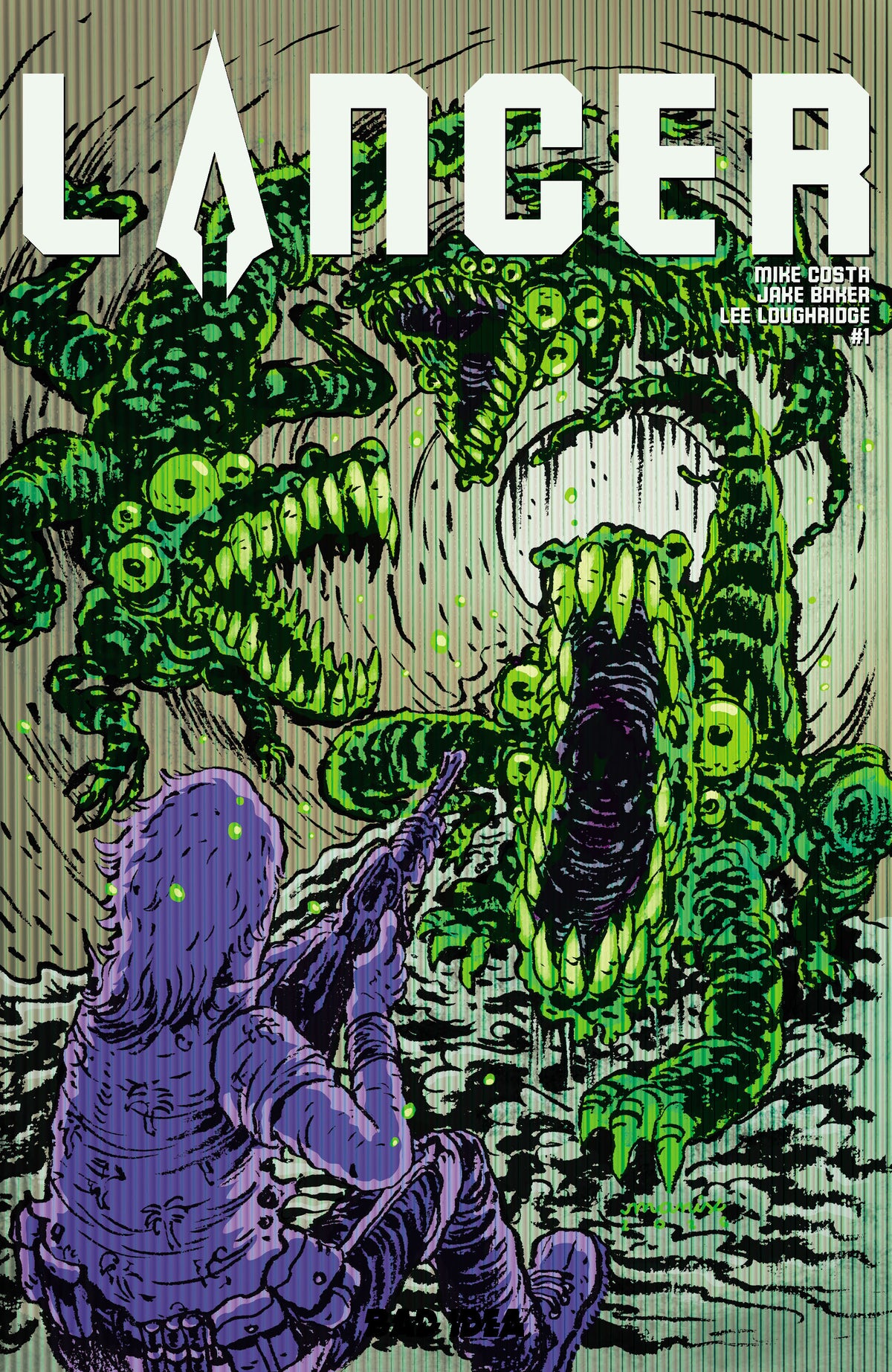 LANCER #1 (OF 4) CVR D MANIX ABRERA AUGMENTED REALITY VAR | BAD IDEA | Comicbookeroo