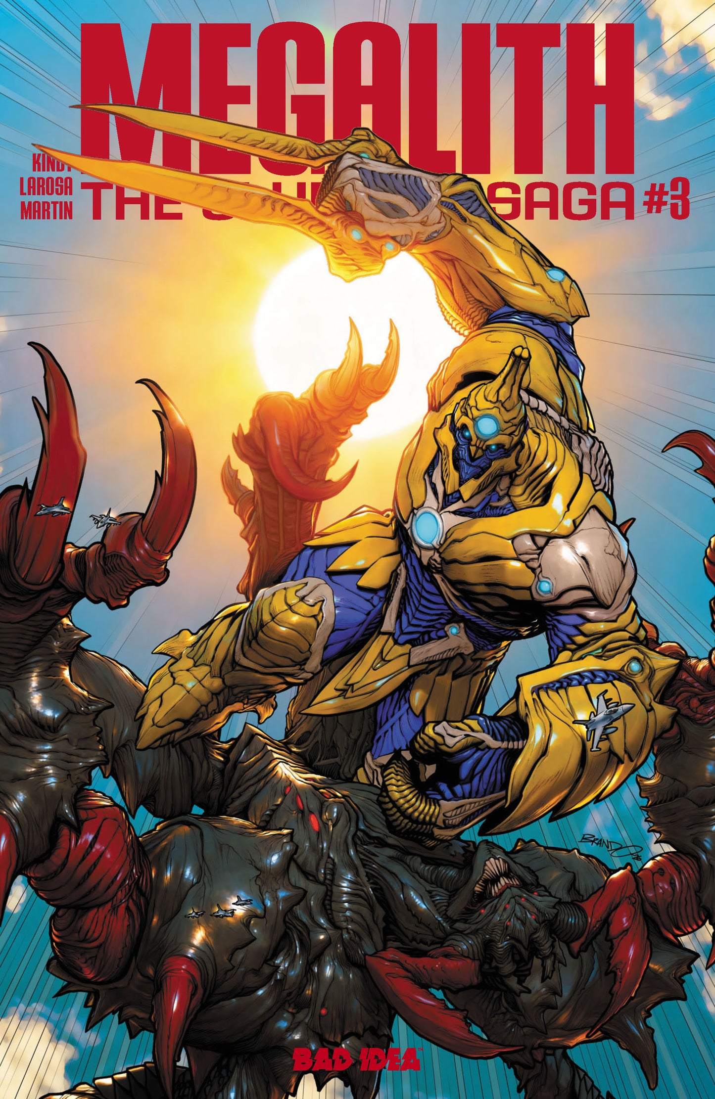 OLYMPUS SAGA MEGALITH #3 (OF 3) CVR B BRANDON PETERSON VAR | BAD IDEA | Comicbookeroo