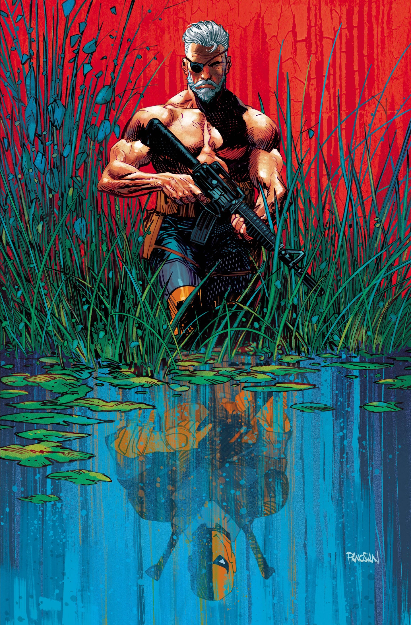 DEATHSTROKE THE TERMINATOR #6 CVR B DAN PANOSIAN CARD STOCK VAR | DC COMICS | Comicbookeroo