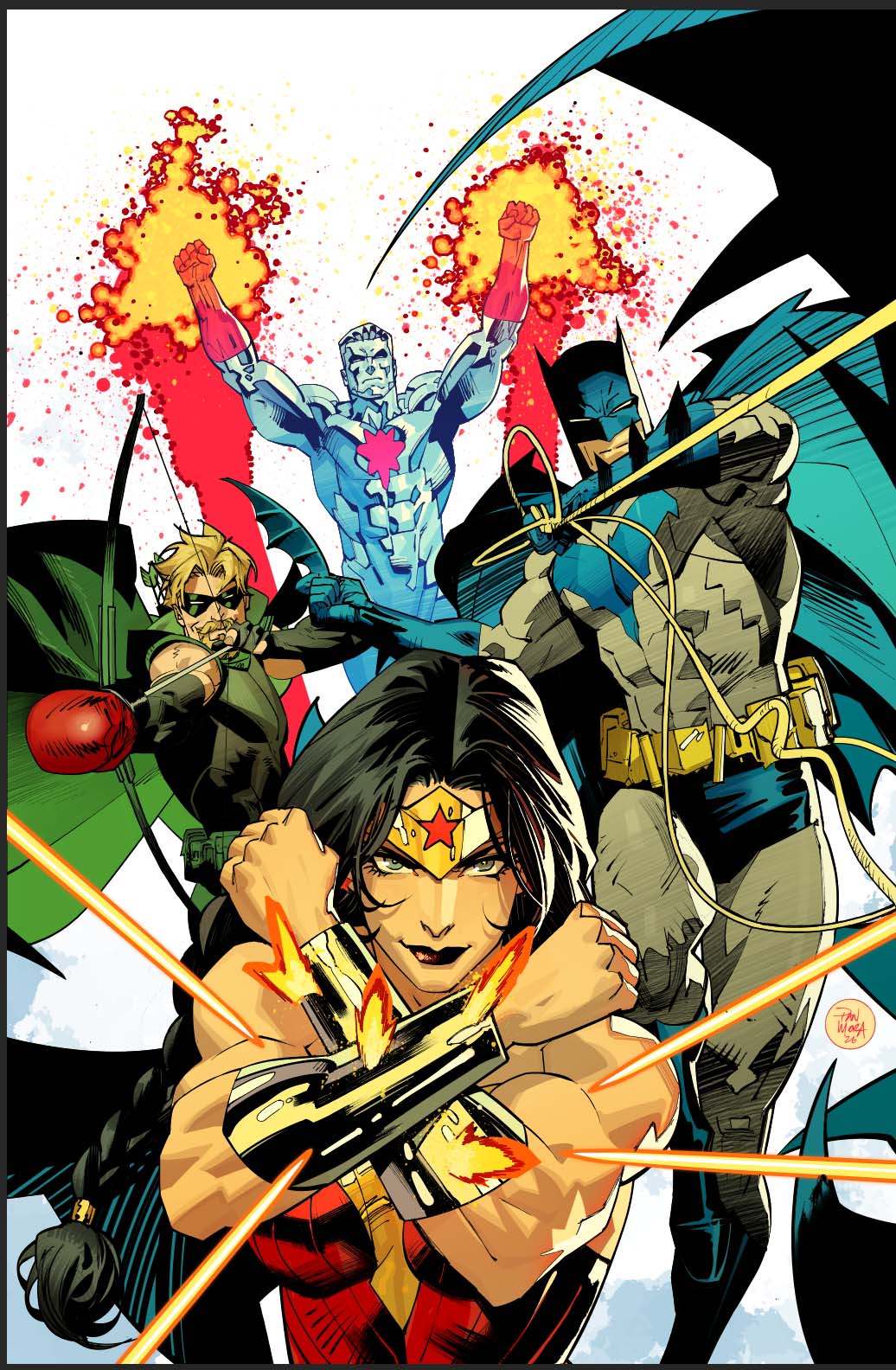JUSTICE LEAGUE UNLIMITED #22 CVR A DAN MORA | DC COMICS | Comicbookeroo