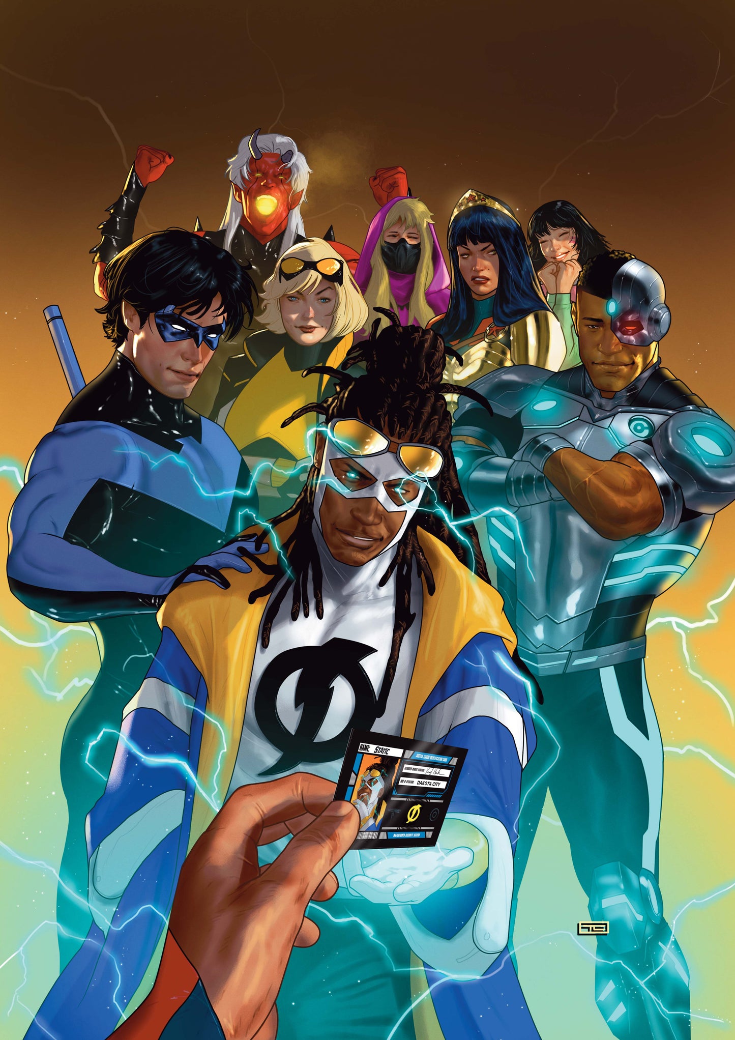 NEW TITANS #38 CVR A TAURIN CLARKE | DC COMICS | Comicbookeroo