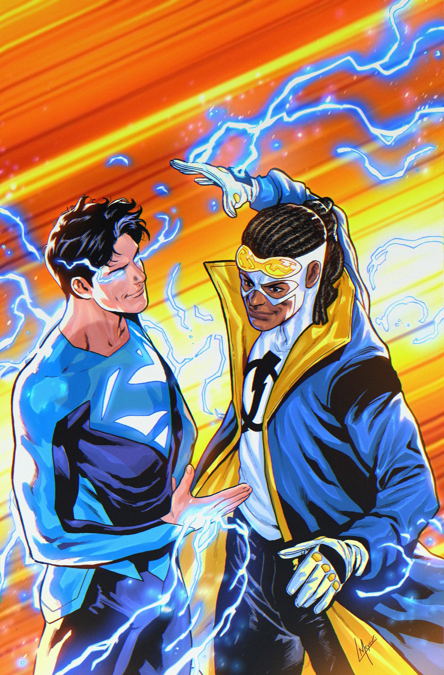 NEW TITANS #38 CVR C LUCAS MEYER CARD STOCK VAR (19 Aug Release)