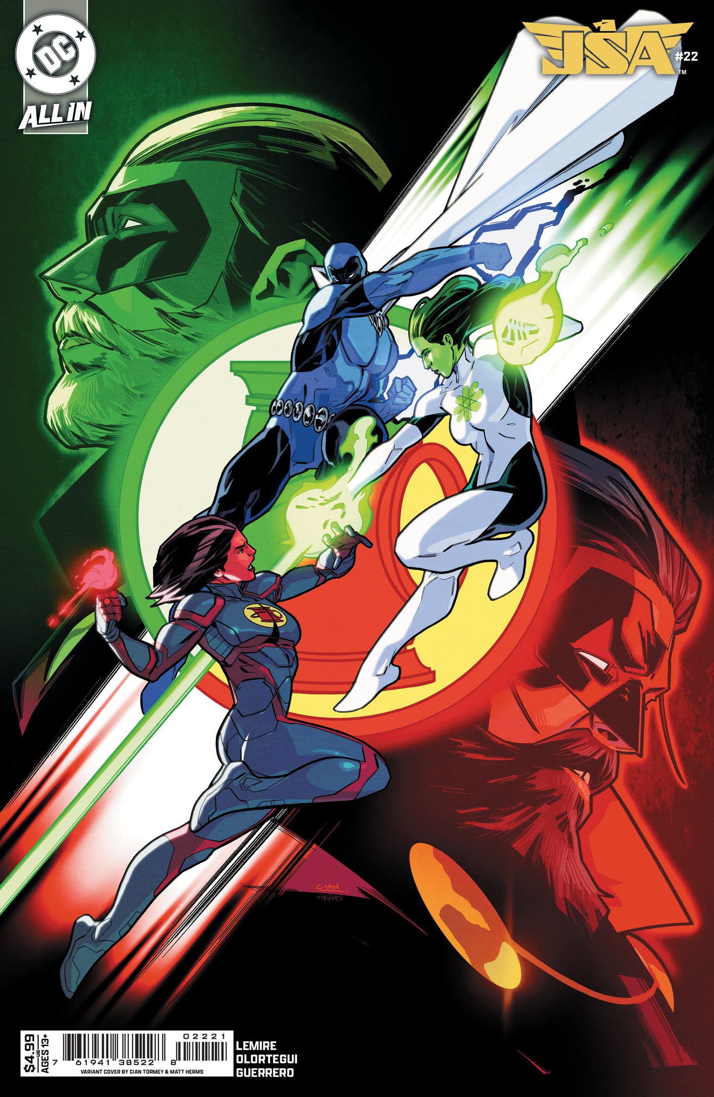 JSA #22 CVR B RAFAEL DE LATORRE CARD STOCK VAR | DC COMICS | Comicbookeroo
