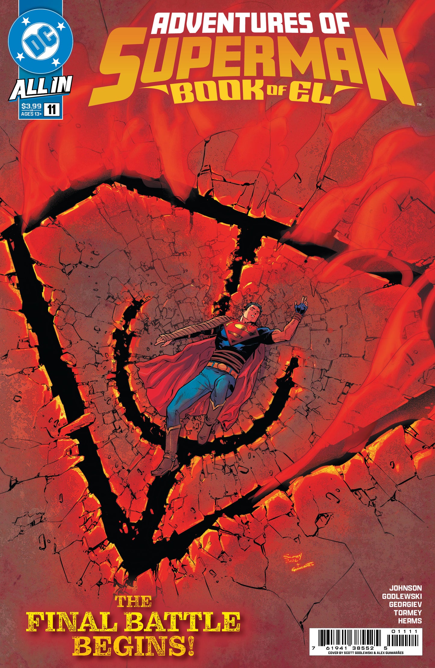 ADVENTURES OF SUPERMAN BOOK OF EL #11 (OF 12) CVR A SCOTT GODLEWSKI | DC COMICS | Comicbookeroo