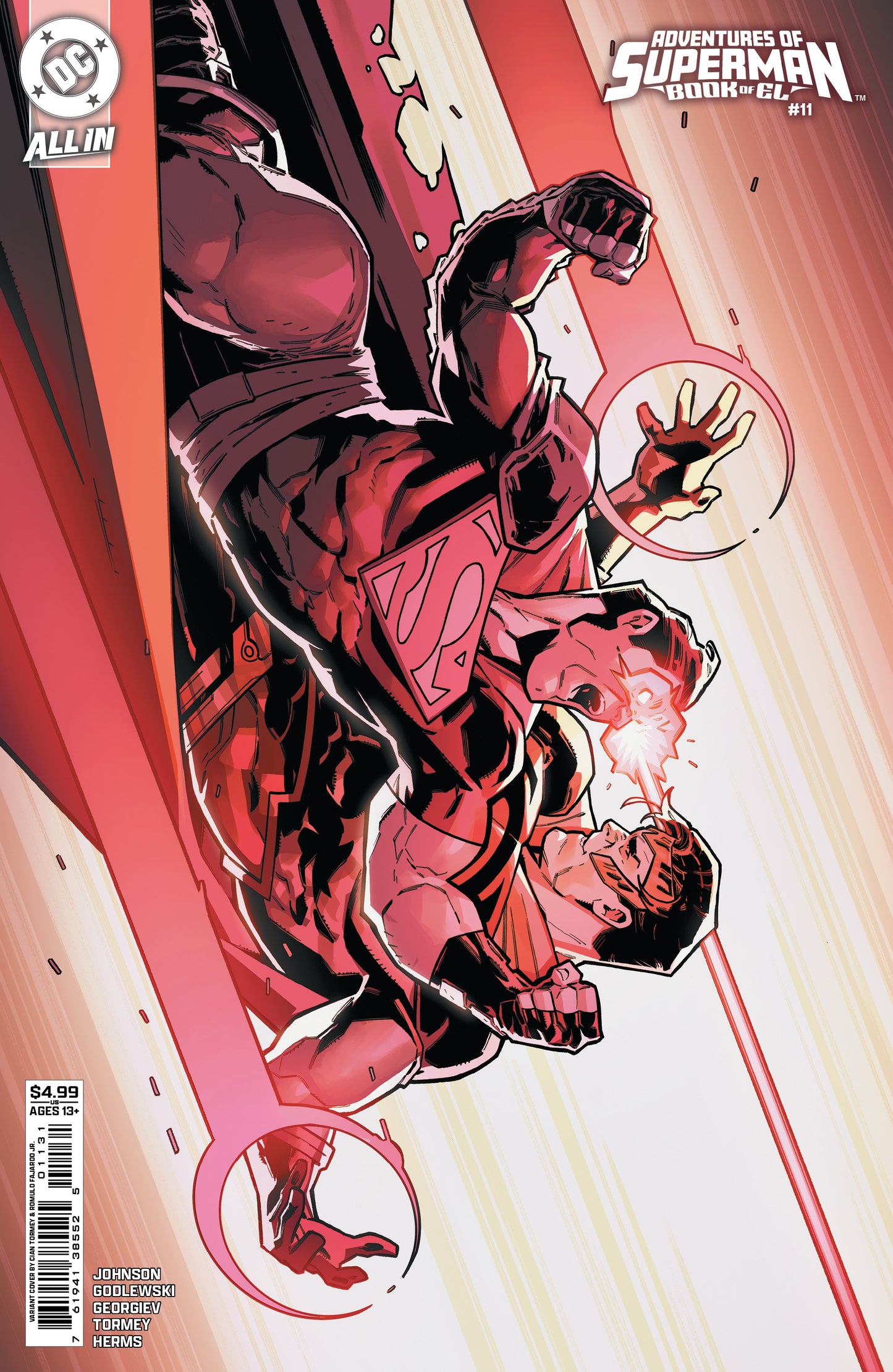 ADVENTURES OF SUPERMAN BOOK OF EL #11 (OF 12) CVR C CIAN TORMEY CARD STOCK VAR | DC COMICS | Comicbookeroo