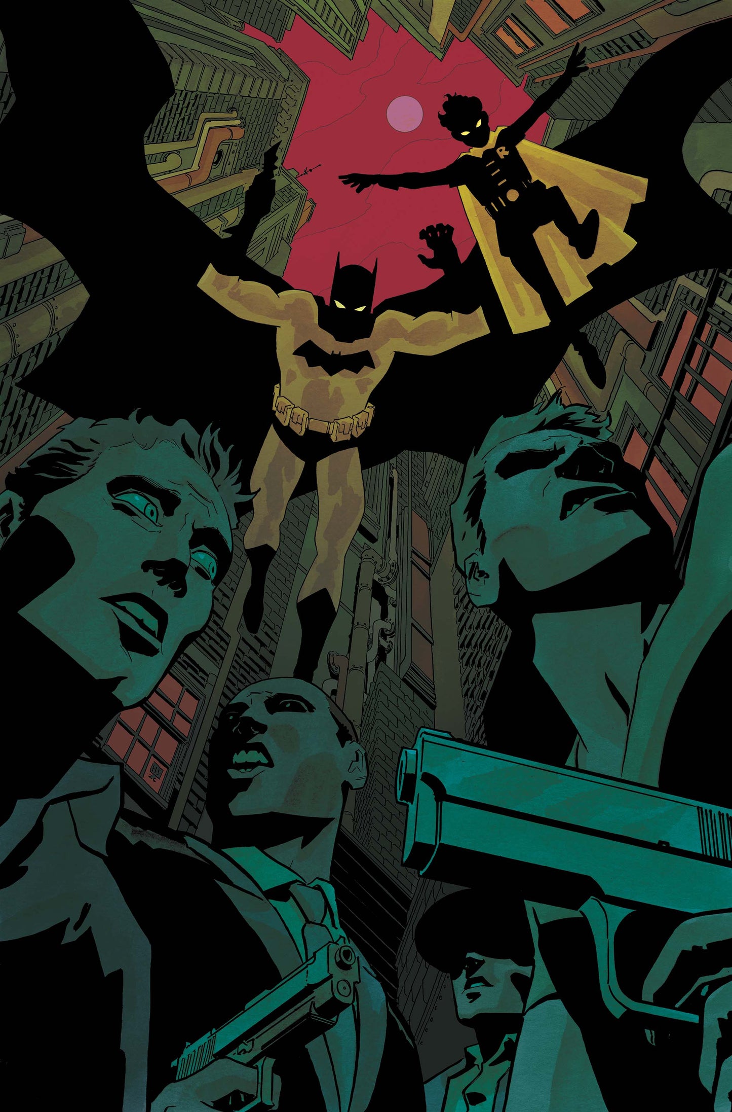 BATMAN & ROBIN YEAR ONE DYNAMIC DUOS #1 (OF 12) CVR D HAYDEN SHERMAN CARD STOCK VAR | DC COMICS | Comicbookeroo
