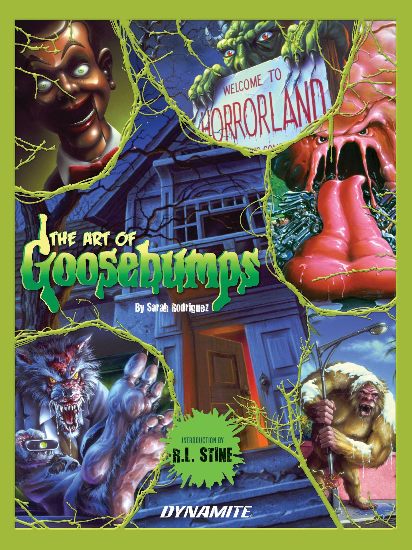 ART OF GOOSEBUMPS HC NEW PTG | DYNAMITE ENTERTAINMENT | Comicbookeroo
