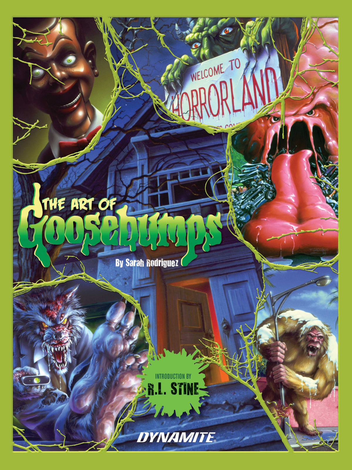 ART OF GOOSEBUMPS HC NEW PTG | DYNAMITE ENTERTAINMENT | Comicbookeroo
