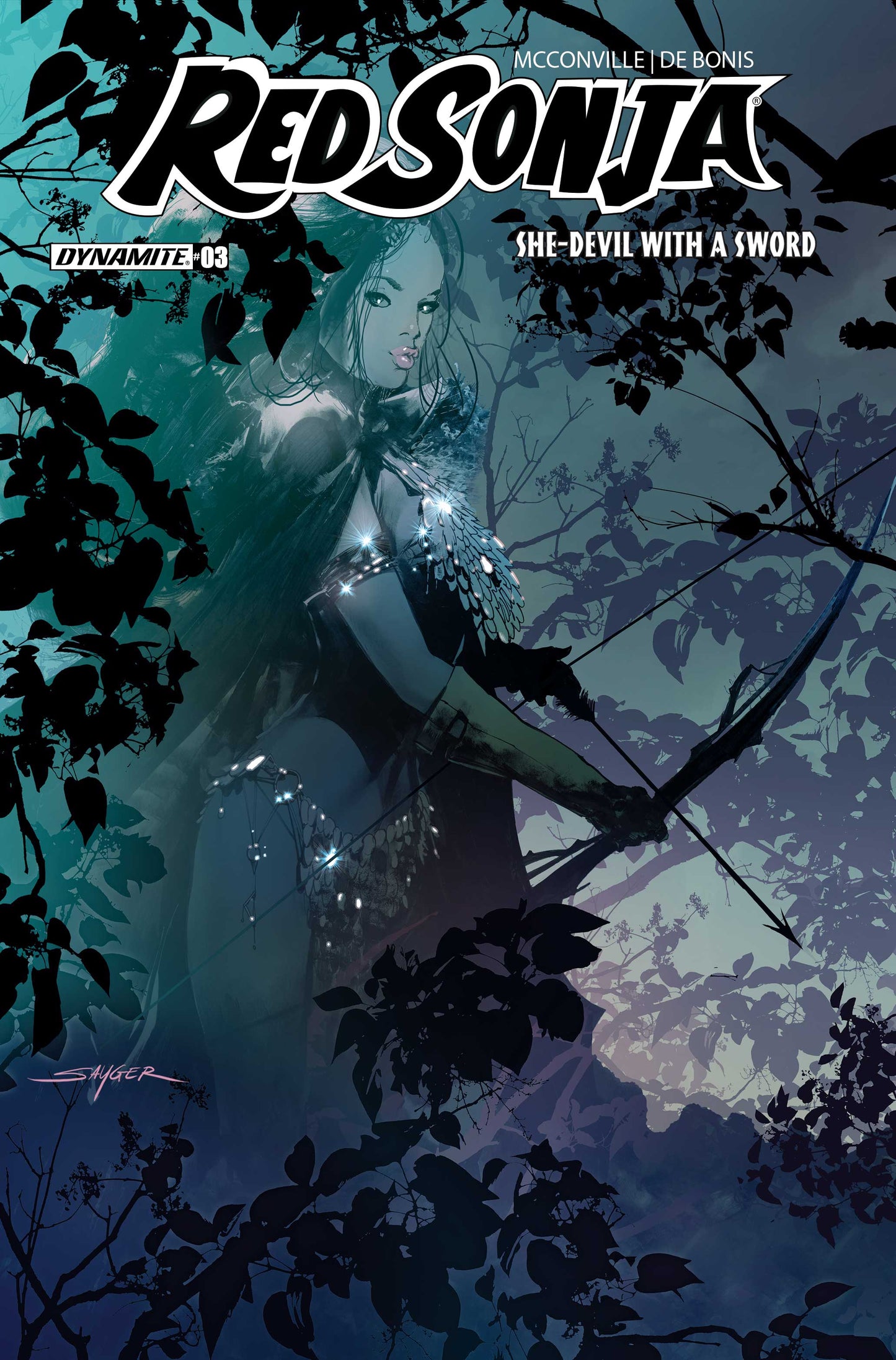 RED SONJA SHE DEVIL WITH A SWORD #4 CVR A STUART SAYER | DYNAMITE ENTERTAINMENT | Comicbookeroo