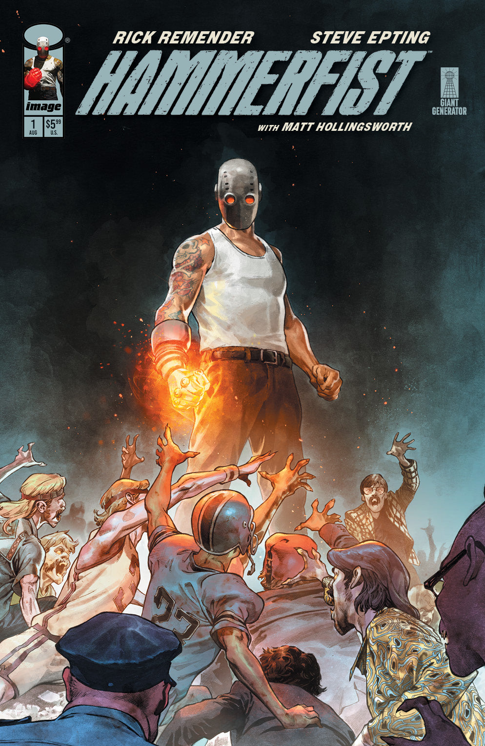 HAMMERFIST #1 CVR B JEROME OPENA VAR (MR) | IMAGE COMICS | Comicbookeroo
