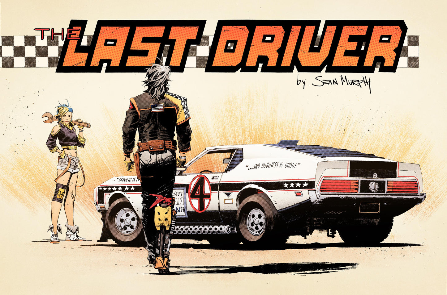 LAST DRIVER #1 (OF 5) CVR B SEAN MURPHY WRAPAROUND VAR | IMAGE COMICS | Comicbookeroo