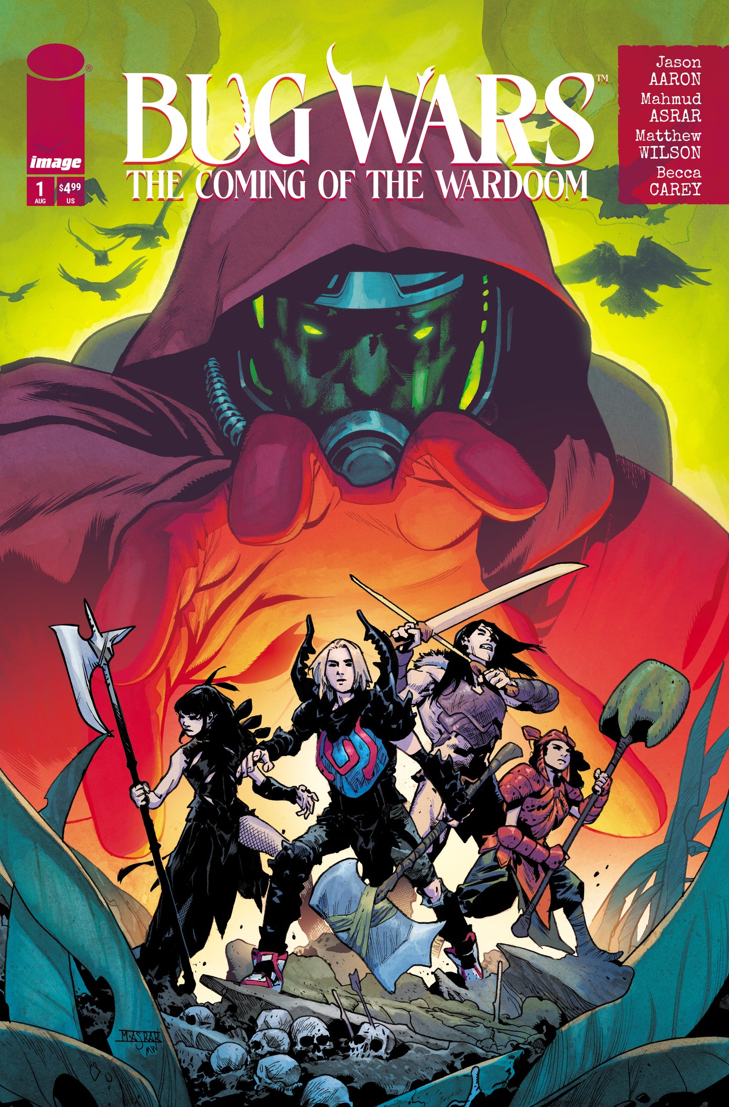 BUG WARS THE COMING OF THE WARDOOM #1 (OF 8) CVR A MAHMUD ASRAR & MATTHEW WILSON (MR) | IMAGE COMICS | Comicbookeroo
