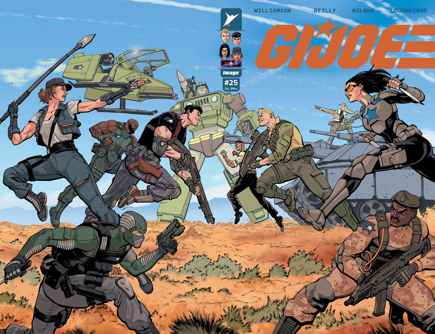 GI JOE #25 CVR A TOM REILLY WRAPAROUND | IMAGE COMICS | Comicbookeroo