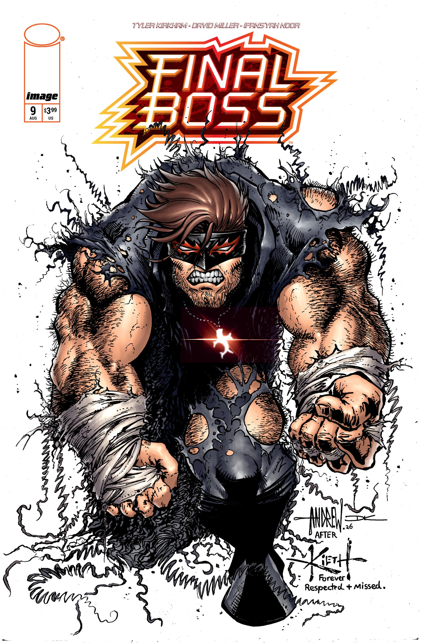 FINAL BOSS #9 CVR B ANDREW MANGUM VAR (MR) | IMAGE COMICS | Comicbookeroo
