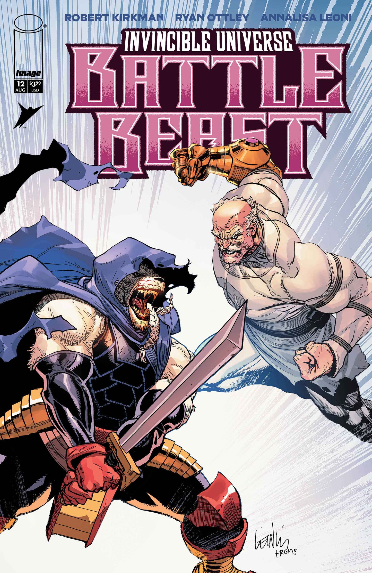 INVINCIBLE UNIVERSE BATTLE BEAST #12 CVR B LEINIL YU & ROMULO FAJARDO JR VAR | IMAGE COMICS | Comicbookeroo