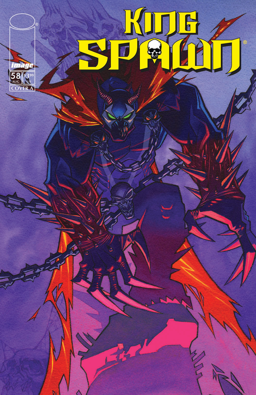 KING SPAWN #58 CVR A SHAWN CRYSTAL | IMAGE COMICS | Comicbookeroo