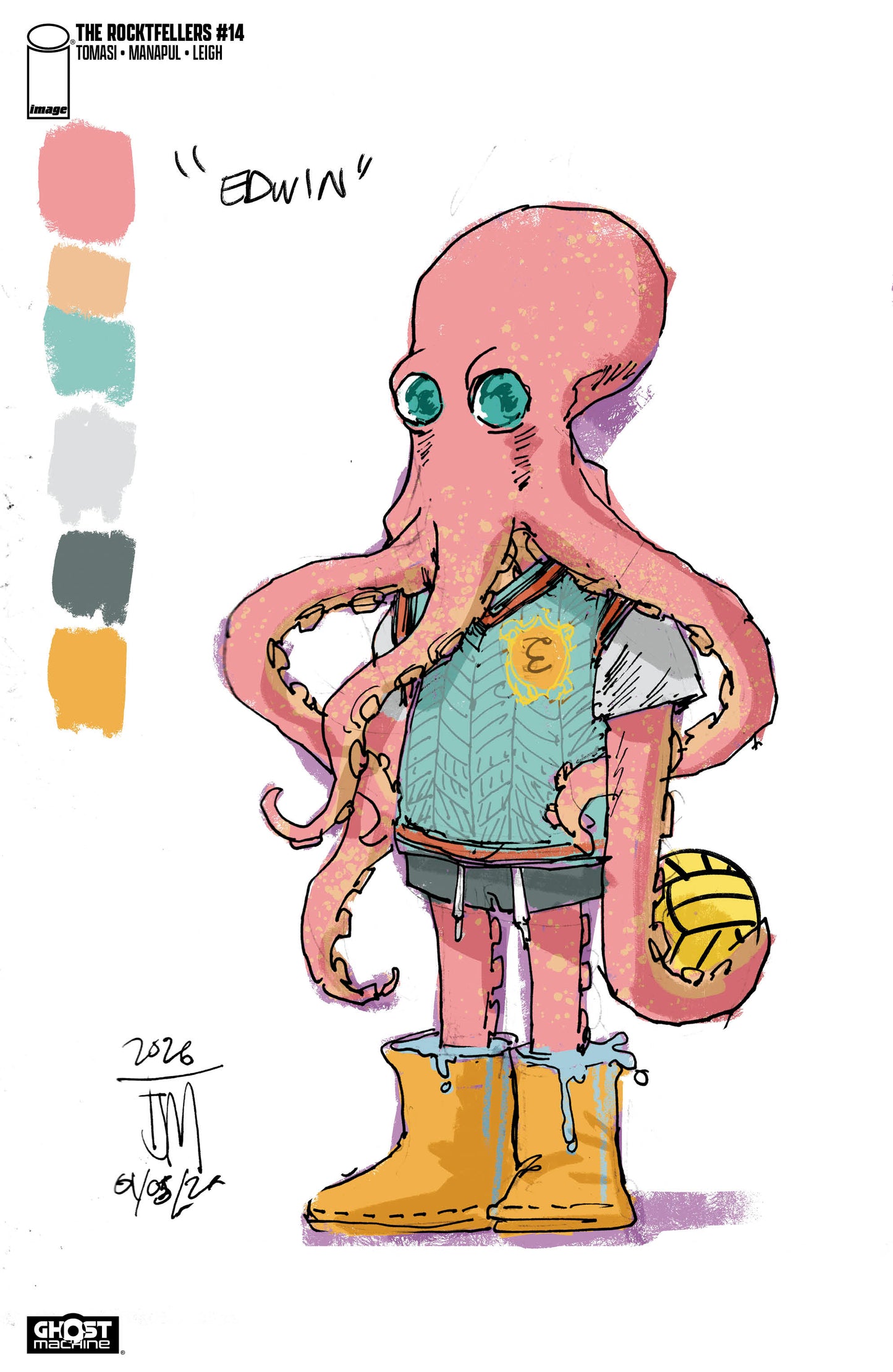 ROCKETFELLERS #14 CVR C FRANCIS MANAPUL DESIGN SKETCH VAR | IMAGE COMICS | Comicbookeroo