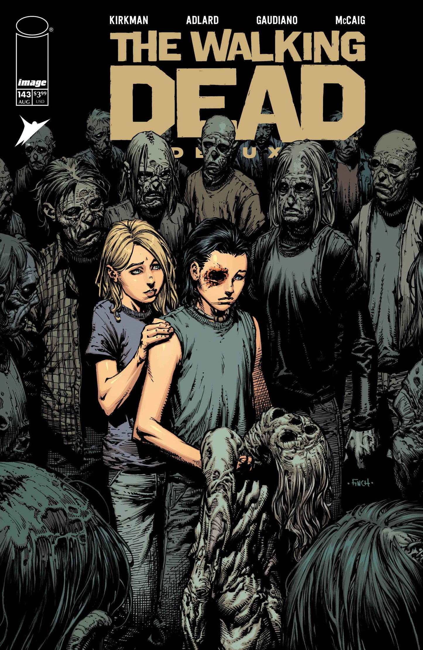 WALKING DEAD DELUXE #143 CVR A DAVID FINCH & DAVE MCCAIG (MR) | IMAGE COMICS | Comicbookeroo