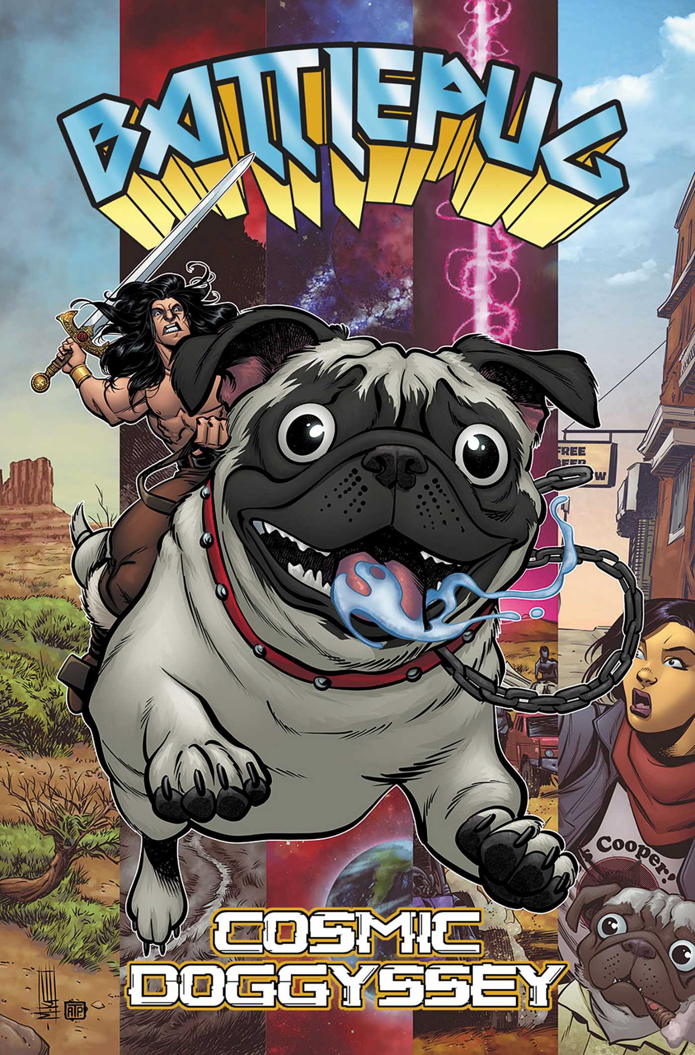 BATTLEPUG COSMIC DOGGYSSEY TP (26 Aug Release)
