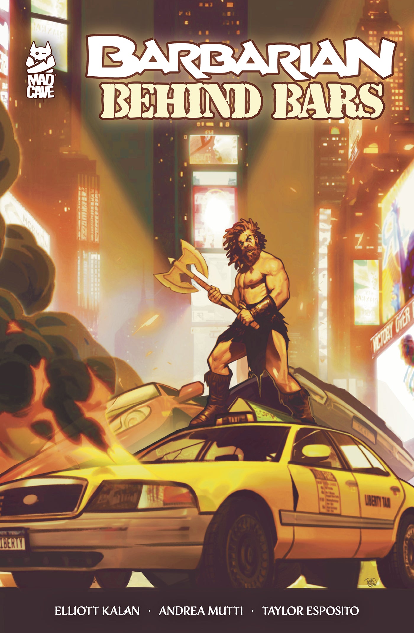 BARBARIAN BEHIND BARS TP | MAD CAVE STUDIOS | Comicbookeroo
