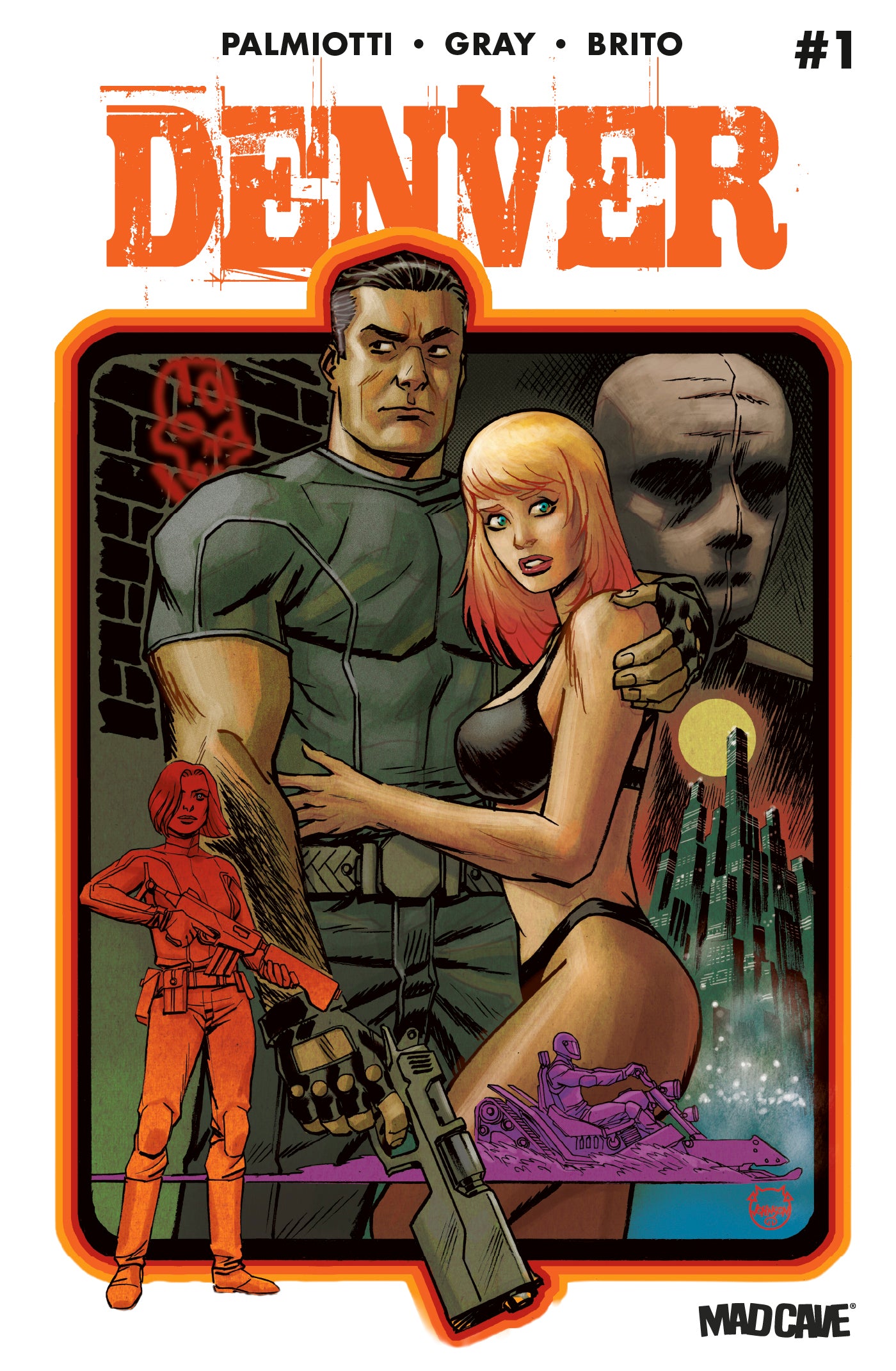 DENVER #1 (OF 3) CVR D DAVE JOHNSON VAR (MR) | MAD CAVE STUDIOS | Comicbookeroo