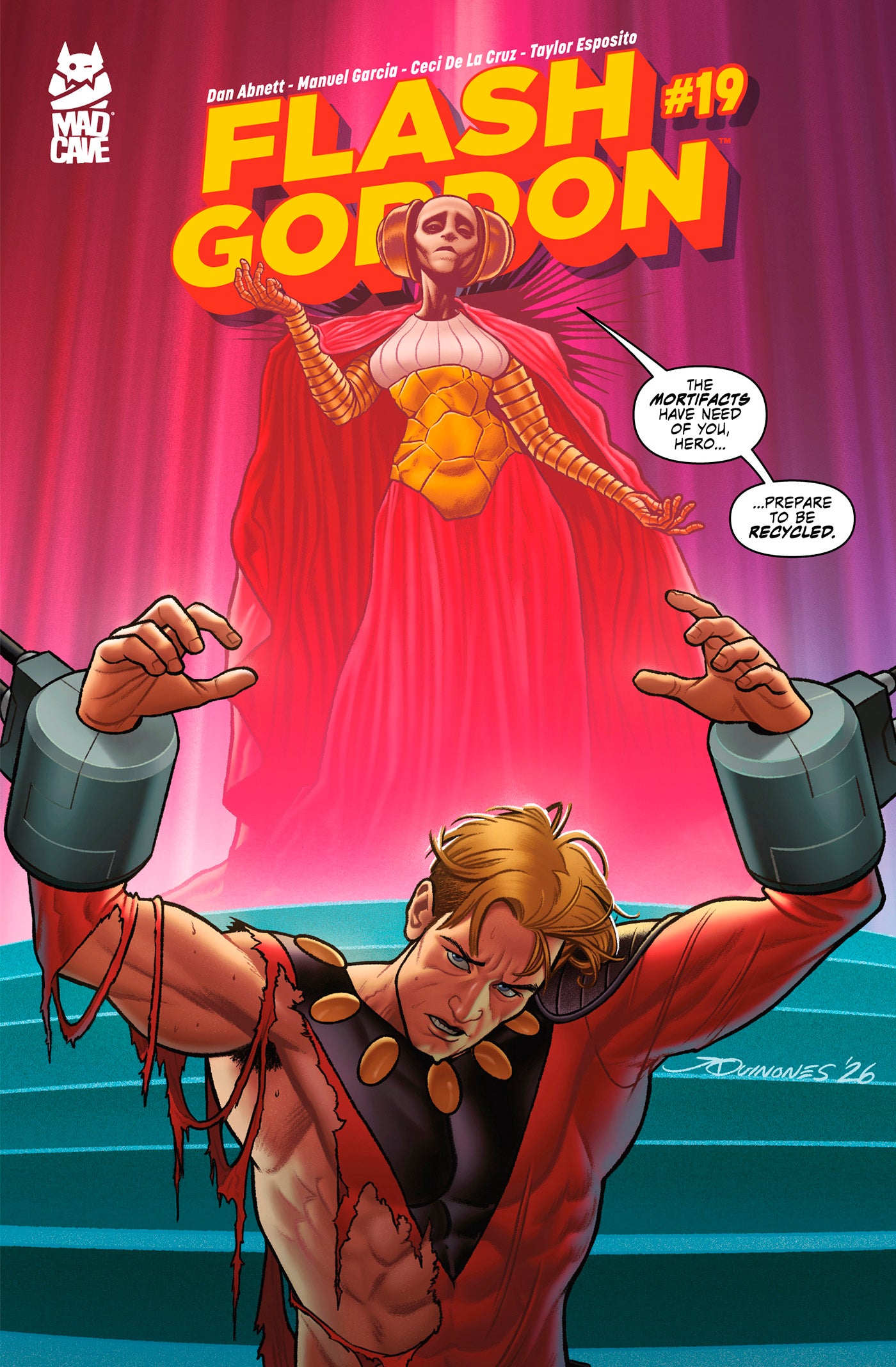 FLASH GORDON #19 CVR A JOE QUINONES | MAD CAVE STUDIOS | Comicbookeroo