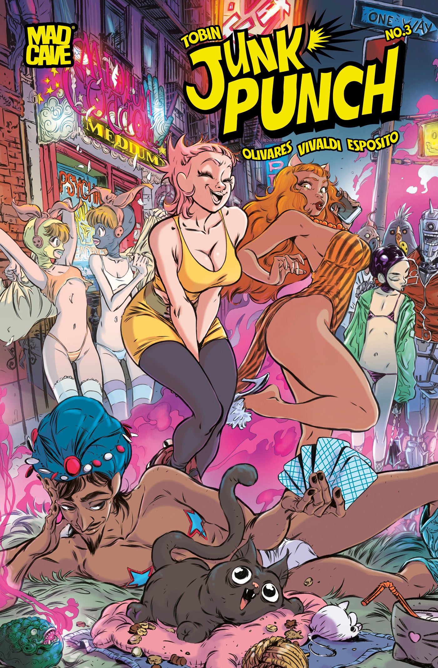 JUNK PUNCH #3 (OF 5) (MR) | MAD CAVE STUDIOS | Comicbookeroo