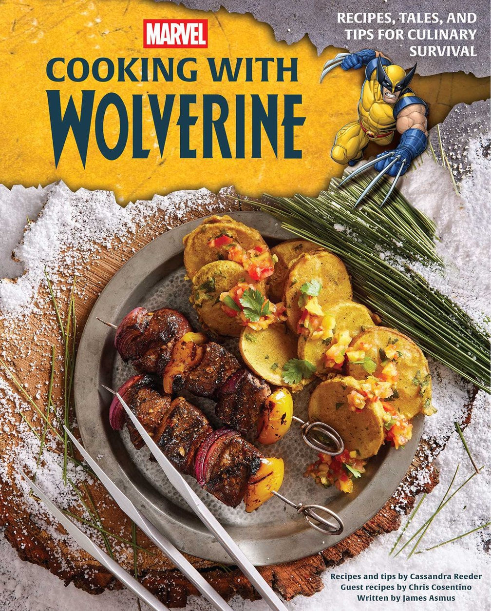 MARVEL COOKING WITH WOLVERINE HC | MASSIVE PUBLISHING | Comicbookeroo
