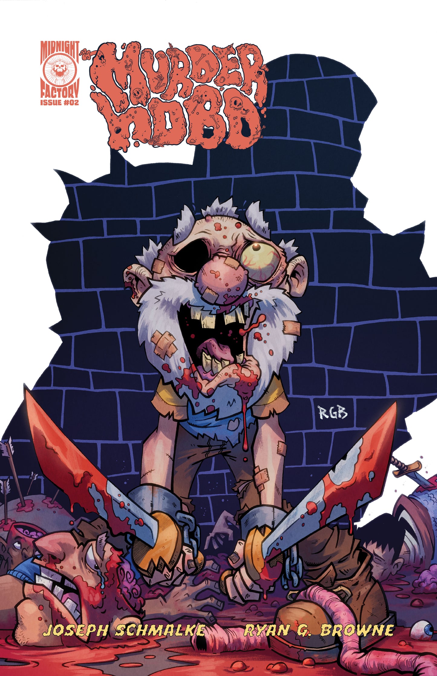 MURDER HOBO #2 CVR B RYAN G BROWNE VAR (MR) (12 Aug Release)