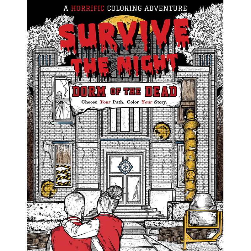 SURVIVE THE NIGHT DORM OF THE DEAD TP A HORRIFIC COLORING ADVENTURE (19 Aug Release)