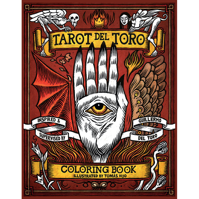 TAROT DEL TORO COLORING BOOK TP | MASSIVE PUBLISHING | Comicbookeroo