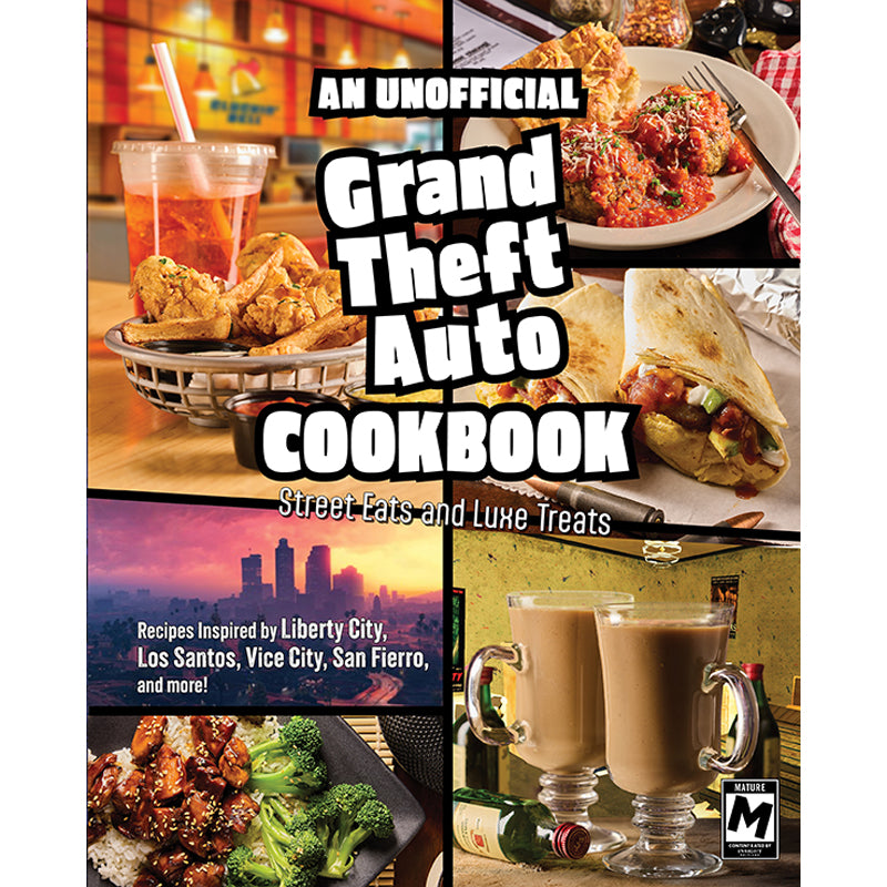 UNOFFICIAL GRAND THEFT AUTO COOKBOOK HC | MASSIVE PUBLISHING | Comicbookeroo