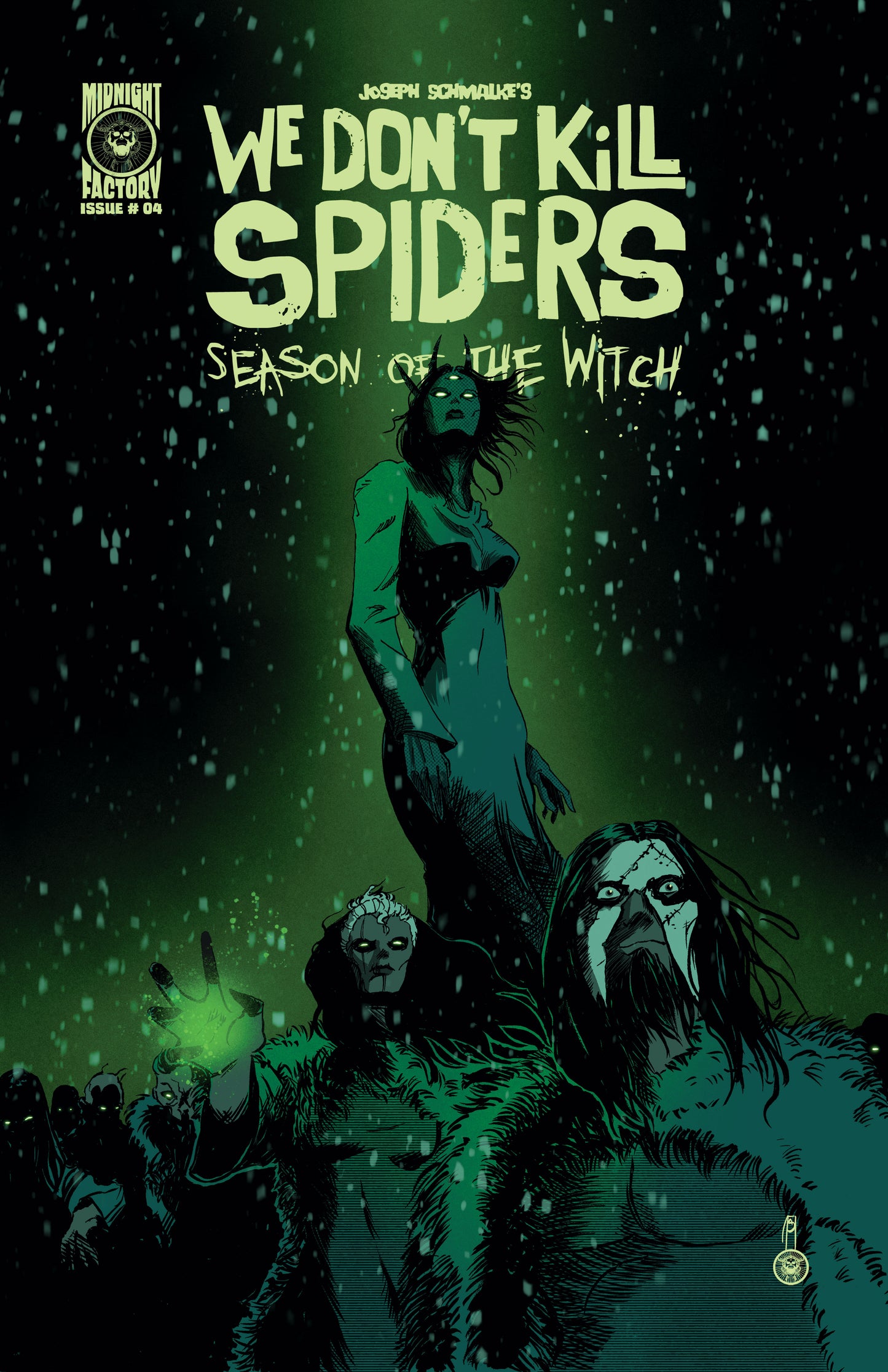 WE DONT KILL SPIDERS SEASON OF THE WITCH #4 (OF 5) CVR A JOSEPH SCHMALKE | MASSIVE PUBLISHING | Comicbookeroo
