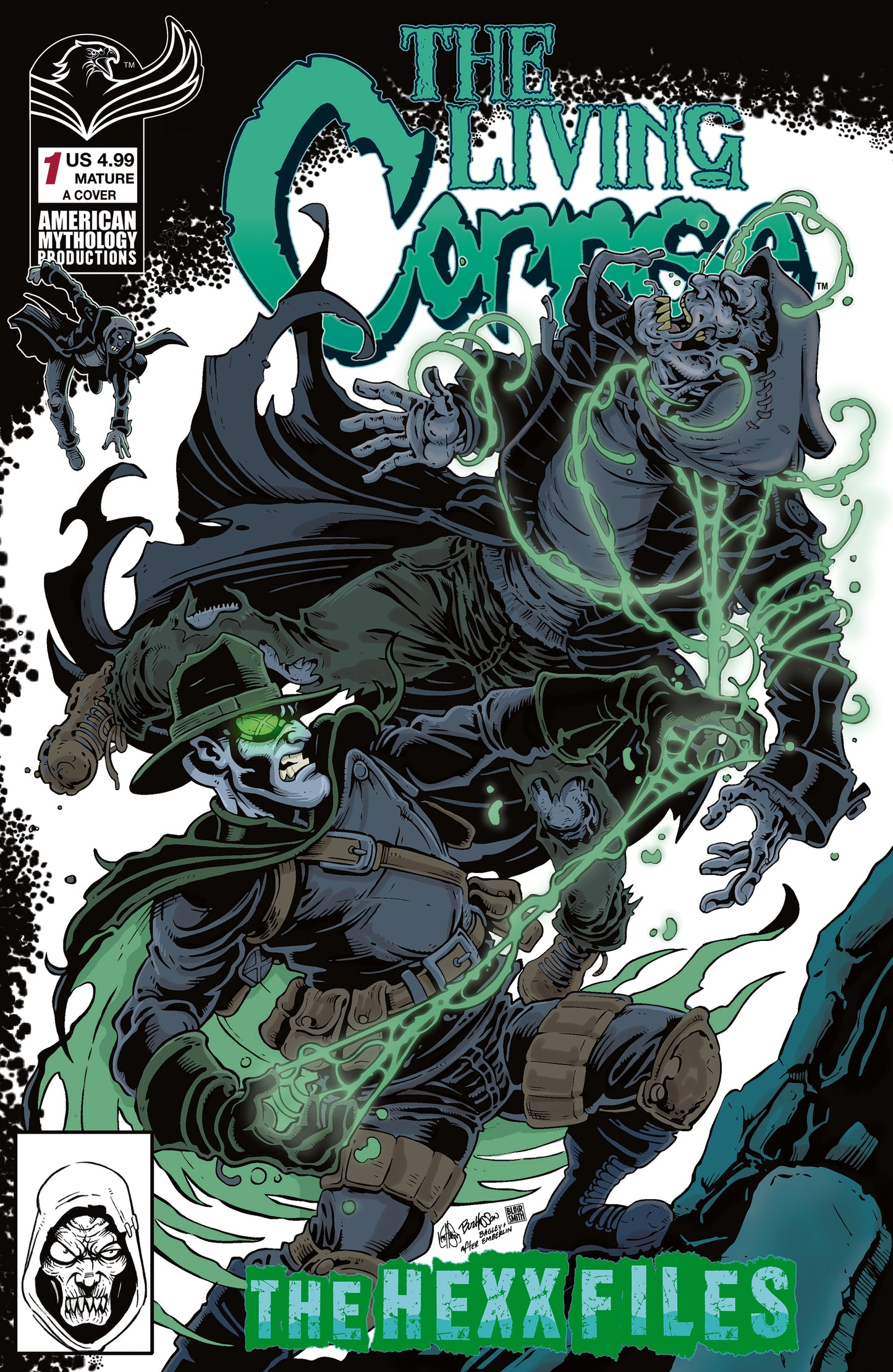 LIVING CORPSE HEXX FILES #1 CVR A KEN HAESER & BUZ HASSON (MR) | PRANA PUBLISHERS | Comicbookeroo