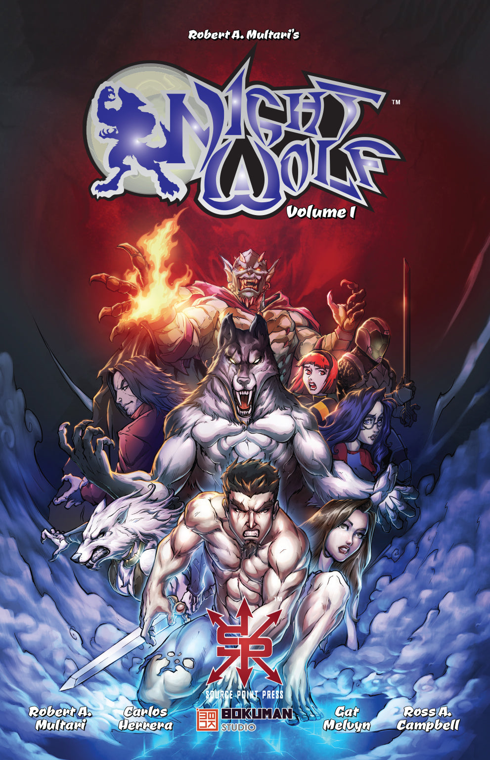 NIGHT WOLF TP VOL 01 | PRANA PUBLISHERS | Comicbookeroo